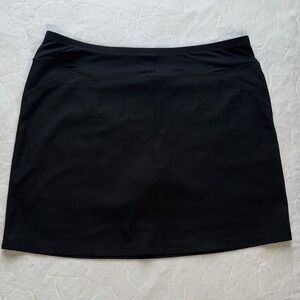 NWT Cypress Club Women’s Black Golf Tennis Skort SZ XL